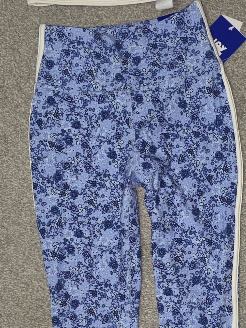 JoyLab Blue Floral Active Leggings